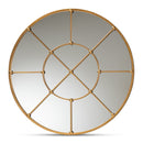 Metal-Framed Round Wall Mirror | Novi Living Ohara