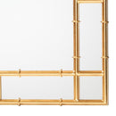 Antique Goldleaf Accent Wall Mirror | Bali Loom Bedivere | Oroatrade.com