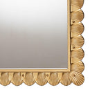 Gold Seashell Accent Mirror | Bali Loom Vadim | Oroatrade.com