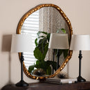 Antique Gold Freeform Accent Mirror | Bali Loom Urania | Oroatrade.com