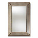 Gold Beaded Accent Wall Mirror | Bali Loom Neva | Oroatrade.com