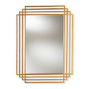 Gold Art Deco Accent Mirror | Bali Loom Kalinda | Oroatrade.com