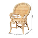 Woven Natural Rattan Accent Chair | Bali Loom Ratu | Oroatrade.com