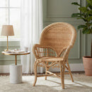Woven Natural Rattan Accent Chair | Bali Loom Ratu | Oroatrade.com