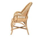 Woven Natural Rattan Accent Chair | Bali Loom Ratu | Oroatrade.com