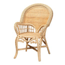 Woven Natural Rattan Accent Chair | Bali Loom Ratu | Oroatrade.com