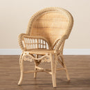 Woven Natural Rattan Accent Chair | Bali Loom Ratu | Oroatrade.com
