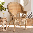 Woven Natural Rattan Accent Chair | Bali Loom Ratu | Oroatrade.com