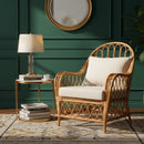Bohemian Rattan Padded Lounge Chair | Bali Loom Reina | Oroatrade.com