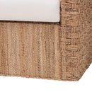 Woven Seagrass Curved Accent Chair | Bali Loom Rhinos | Oroatrade.com