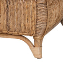 Cushioned Woven Seagrass Lounge Chair | Bali Loom Roma | Oroatrade.com