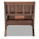 Brown Leather Inspired Lounge Chair | Bali Loom Rovelyn | Oroatrade.com