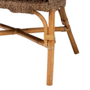 Woven Seagrass Bohemian Accent Chair | Bali Loom Luis | Oroatrade.com