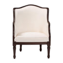 Beige Traditional French Accent Chair | Bali Loom Ornella | Oroatrade.com