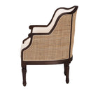 Beige Traditional French Accent Chair | Bali Loom Ornella | Oroatrade.com