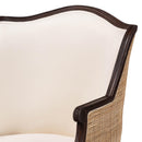 Beige Traditional French Accent Chair | Bali Loom Ornella | Oroatrade.com