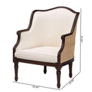 Beige Traditional French Accent Chair | Bali Loom Ornella | Oroatrade.com