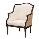 Beige Traditional French Accent Chair | Bali Loom Ornella | Oroatrade.com