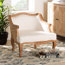 Beige French Style Accent Chair | Bali Loom Sylvestra | Oroatrade.com