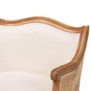 Beige French Style Accent Chair | Bali Loom Sylvestra | Oroatrade.com