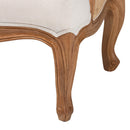 Beige French Style Accent Chair | Bali Loom Sylvestra | Oroatrade.com