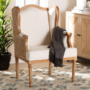 Beige French Style Accent Chair | Bali Loom Rachana | Oroatrade.com