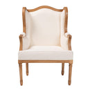 Beige French Style Accent Chair | Bali Loom Rachana | Oroatrade.com