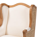Beige French Style Accent Chair | Bali Loom Rachana | Oroatrade.com