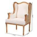 Beige French Style Accent Chair | Bali Loom Rachana | Oroatrade.com