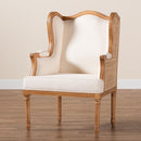 Beige French Style Accent Chair | Bali Loom Rachana | Oroatrade.com