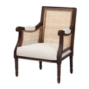 Wooden Padded Accent Chair | Bali Loom Desmond | Oroatrade.com
