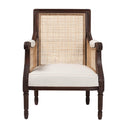Wooden Padded Accent Chair | Bali Loom Desmond | Oroatrade.com