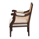 Wooden Padded Accent Chair | Bali Loom Desmond | Oroatrade.com