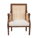 Wooden Padded Accent Chair | Bali Loom Desmond | Oroatrade.com
