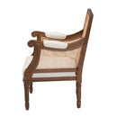 Wooden Padded Accent Chair | Bali Loom Desmond | Oroatrade.com