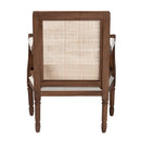 Wooden Padded Accent Chair | Bali Loom Desmond | Oroatrade.com
