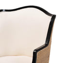 Woven Rattan French Accent Chair | Bali Loom Elizette | Oroatrade.com
