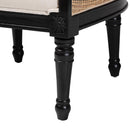 Woven Rattan French Accent Chair | Bali Loom Elizette | Oroatrade.com