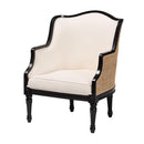 Woven Rattan French Accent Chair | Bali Loom Elizette | Oroatrade.com
