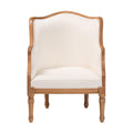 Woven Rattan French Accent Chair | Bali Loom Elizette | Oroatrade.com