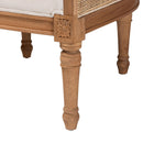 Woven Rattan French Accent Chair | Bali Loom Elizette | Oroatrade.com