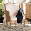 Woven Rattan French Accent Chair | Bali Loom Elizette | Oroatrade.com