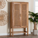 Teak Framed Rattan Cabinet | Bali Loom Sibu | Oroatrade.com