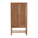 Teak Framed Rattan Cabinet | Bali Loom Sibu | Oroatrade.com