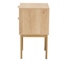 Japandi 2 Drawer End Table | Bali Loom Dewitt | Oroatrade.com