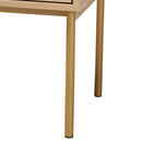Japandi 2 Drawer End Table | Bali Loom Dewitt | Oroatrade.com