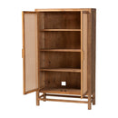 2-Door Rattan Accent Cabinet | Novi Living Sibu