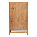 2-Door Rattan Accent Cabinet | Novi Living Sibu