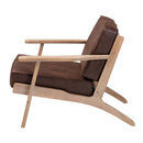 Oak Framed Lounge Chair | Bali Loom Sigrid | Oroatrade.com