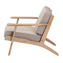 Oak Framed Lounge Chair | Bali Loom Sigrid | Oroatrade.com